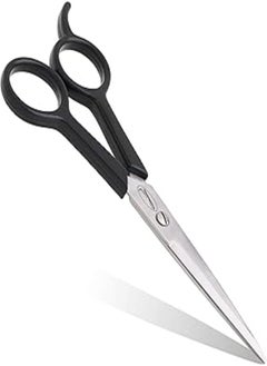 Fine Lines 6" Hairdressing Scissors with Hook - Anti-Rust Barber Scissors - Hair Cutting Scissor for Hairdressers - Ergonomic Hair Scissors, Hair Dressing Scissors Sharp - Ideal for Men, Women, and Children 