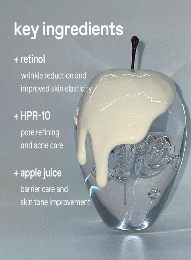 glow mini apple retinol eye cream | wrinkle‑improvement | rich ointment‑type with 0.1% pure retinol & 4th‑gen hpr | deep‑firming | antioxidant‑rich formula for revitalised radiance | 0.2 fl oz - Image 4