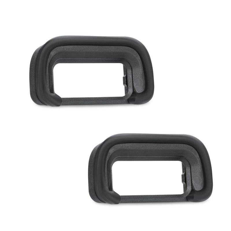 JJC A6700 Eyecup,FDA-EP20 Eyecup,2 Pack Soft Silicone Camera Viewfinder Eyepiece Eye Cup for Sony A6700,Replace Sony FDA-EP20 Eyecup - Image 1