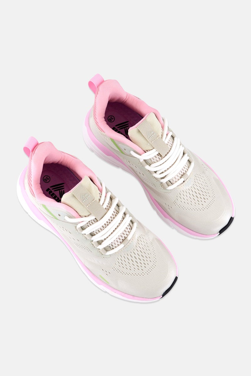 RBX Women Lace Up Running Shoes, Multicolor - Image 4