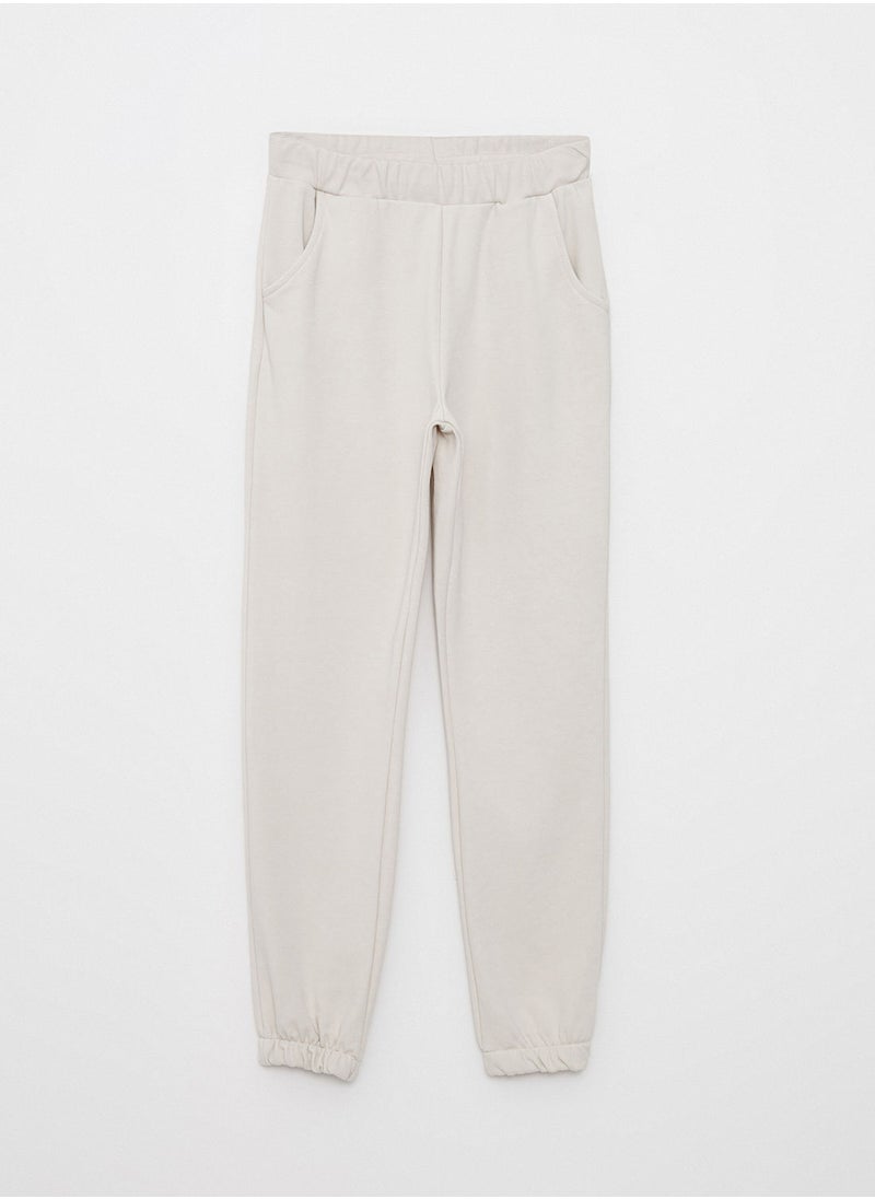 LC WAIKIKI - Crew Neck Printed Long Sleeve Girl Sweatshirt and Sweatpants - Image 1