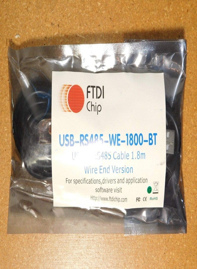 كابل FTDI USB-RS485-WE-1800-BT، USB إلى RS485 تسلسلي، 1.8م، طرف سلكي