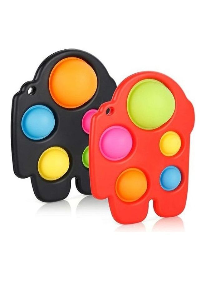 2-Piece Simple Dimple Fidget Popper Baby Toys