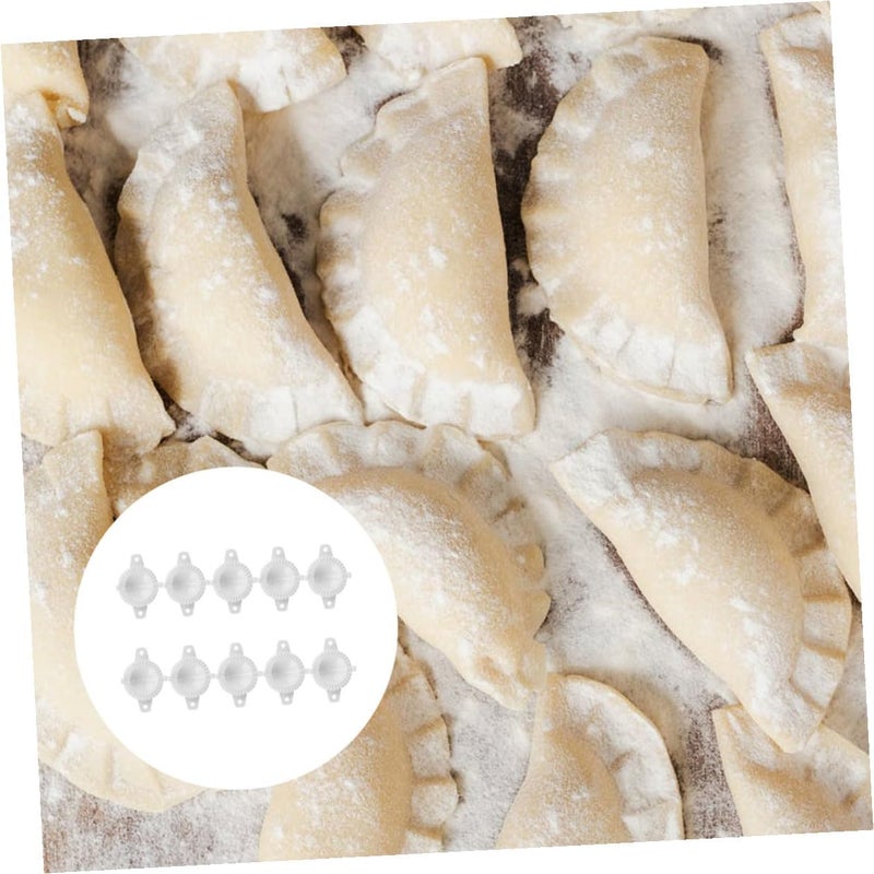20pcs Dumpling Molds Set 7cm Diameter Fu Character Manual Dumplings Maker Tool Household Kitchen Baking Gadget for Wrappers and Dough Pressing - Image 5