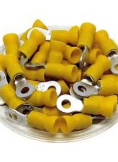 KNP KNP Insulated Electrical Terminals (RVS 5.5-6) are designed to provide secure and reliable electrical connections for cables with a cross-sectional area of 5.5mm² and terminal size 6mm.  - Image 2