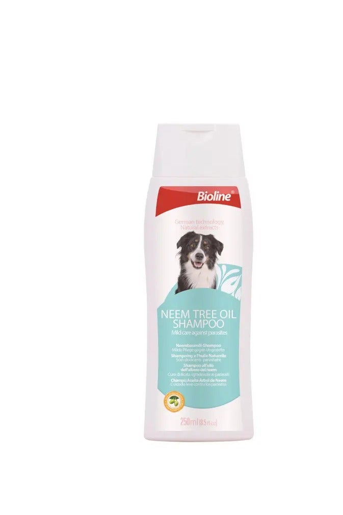 Bioline Neem Tree Oil Dog Shampoo 250 Ml - Image 1