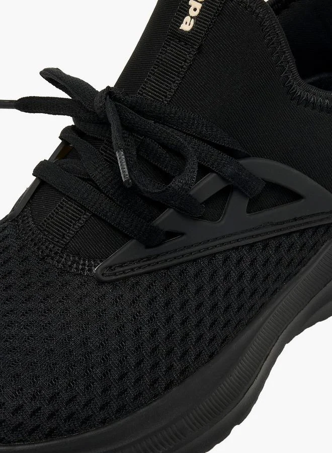 Kappa BLACK Women Lace-Up Sports Shoes for Women | Best Price UAE