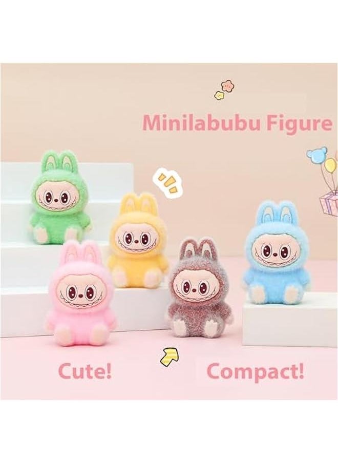 Arabest Labubu Mini Plush Desktop Ornaments, Cartoon Rabbit Small Cute Decoration for Home Office Desk DIY Accessories (5)  - Image 2
