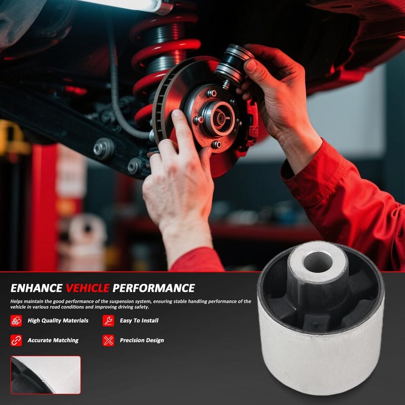 Bomunik Control Arm and Traction Arm Bushings Set for BMW X3 (F25) 2011-2017 and X4 (F26) 2014-2018 - Image 5
