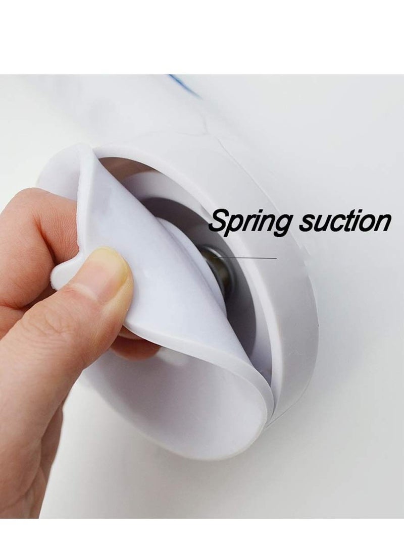 Daytoyz - Grab Rails,Grab Rail Home Bathroom Safety Handicap Grab Bar Abs Suction Grab Bar Bathroom Wall Anti-Skid Support Rail No Fixings Needed Portable Mobile Safety Handrail Elderly Disabled/30Cm - Image 1