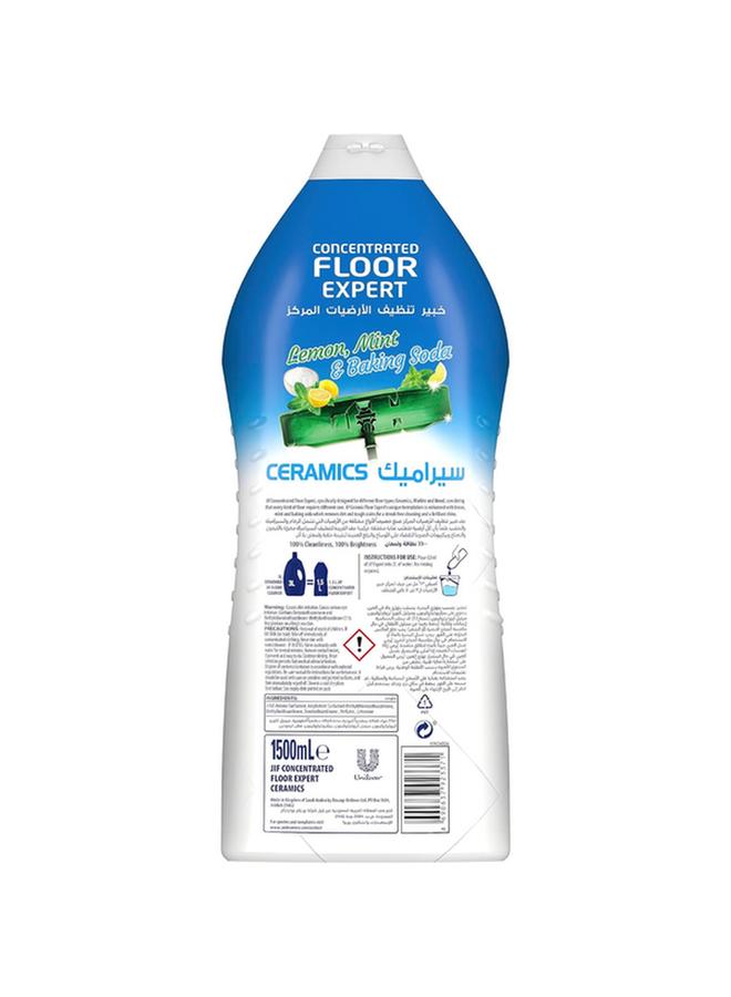 Jif Concentrated Lemon Mint and Baking Soda Ceramic Floor Expert 1500ml 69606745 - Image 2