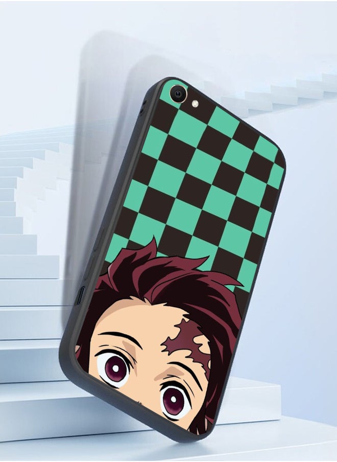 Generic - Protective Shockproof Case Cover For Demon Slayer Tanjiro Kamado anime cute face Xiaomi 14 JHL07 Drawing - Image 1