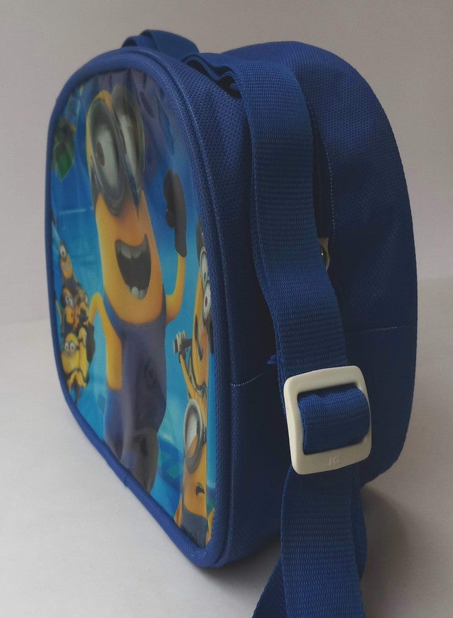 MSGH Cartoon Character Sling Bag/Picnic Bag for Kids - Birthday Return Boys (SIZE 21CM X 15CM) PACK OF 6 (BOYS -06 PCS) - Image 3