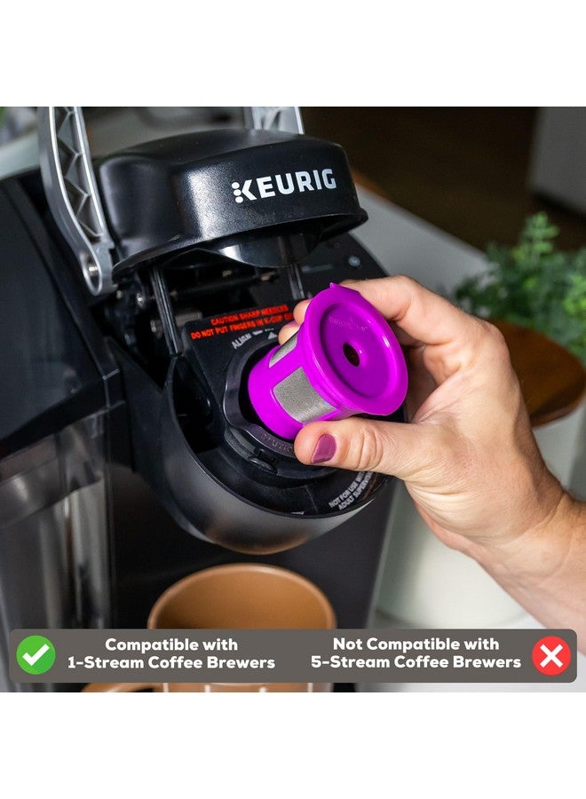 Perfect Pod 2-Item Bundle: 6-Pack Cafe Save Reusable K Cup Coffee Filters + EZ-Scoop 2 Tbsp Scoop with Integrated Funnel, Refillable Pod Capsule For Use with Keurig & Select Single Cup Coffee Maker - Image 3