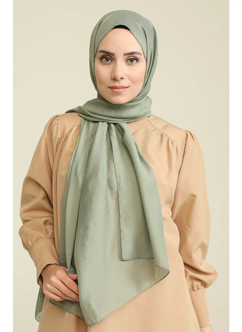 Sefa Merve Madame Mary Aerobin Shawl 19078-08 Light Khaki Green