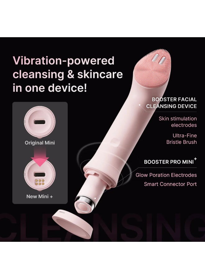 Medicube Cleanser Head Attachment for Booster Pro Mini Plus | Vibration powered | Deep Cleansing & Skin Definition | Pore Sebum Care, Exfoliation, Blackhead Care | Pink - Image 4