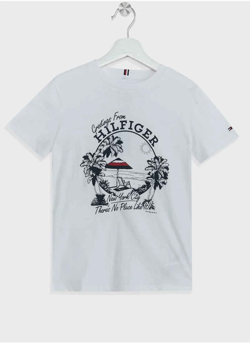 TOMMY HILFIGER Youth Printed T-Shirt