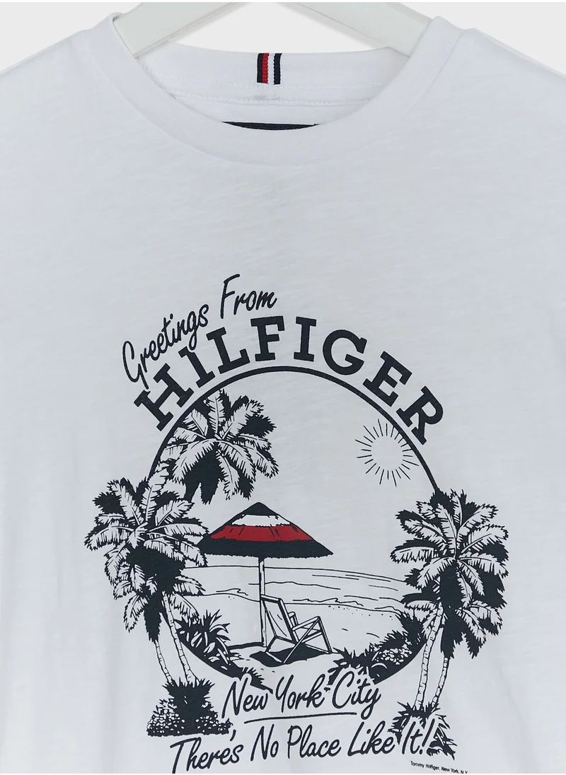 TOMMY HILFIGER Youth Printed T-Shirt