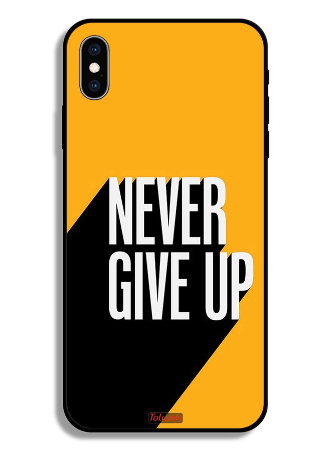 Tolwak Apple iPhone XS Protective Case Never Give Up - Image 2