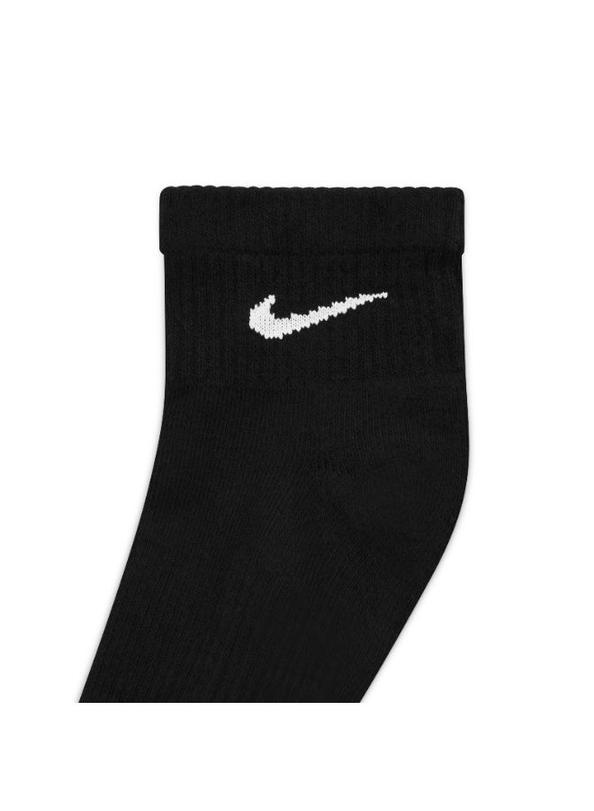 Nike Unisex Nike Everyday Plus Cushioned Ankle Socks 3-Pair - Image 3