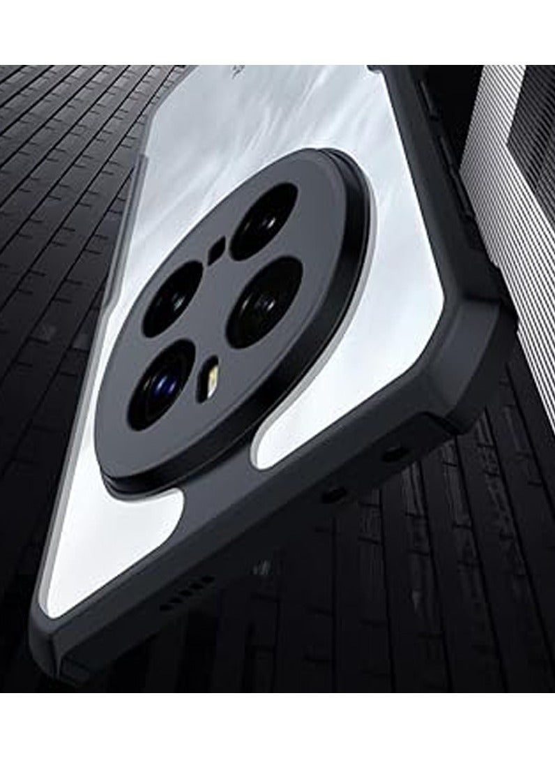 general Case for Honor Magic 7 Pro (2024),Frosted Airbag Anti-fall Phone Case,TPU+PC Ultra-thin Anti-yellowing Durable Protective Back Cover - Image 3