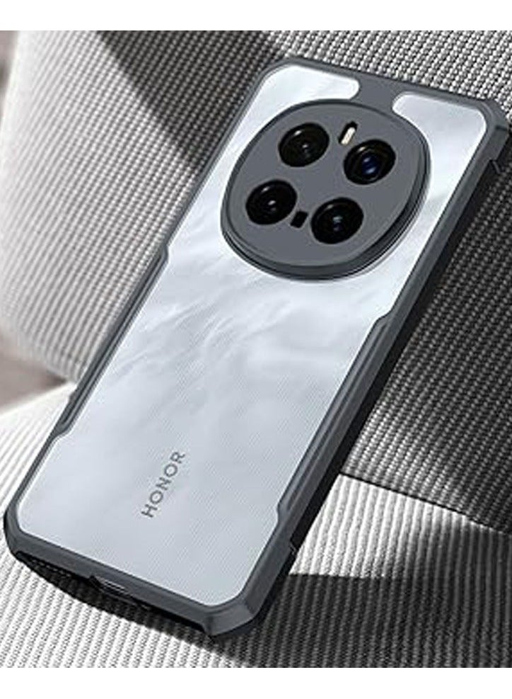 general Case for Honor Magic 7 Pro (2024),Frosted Airbag Anti-fall Phone Case,TPU+PC Ultra-thin Anti-yellowing Durable Protective Back Cover - Image 4