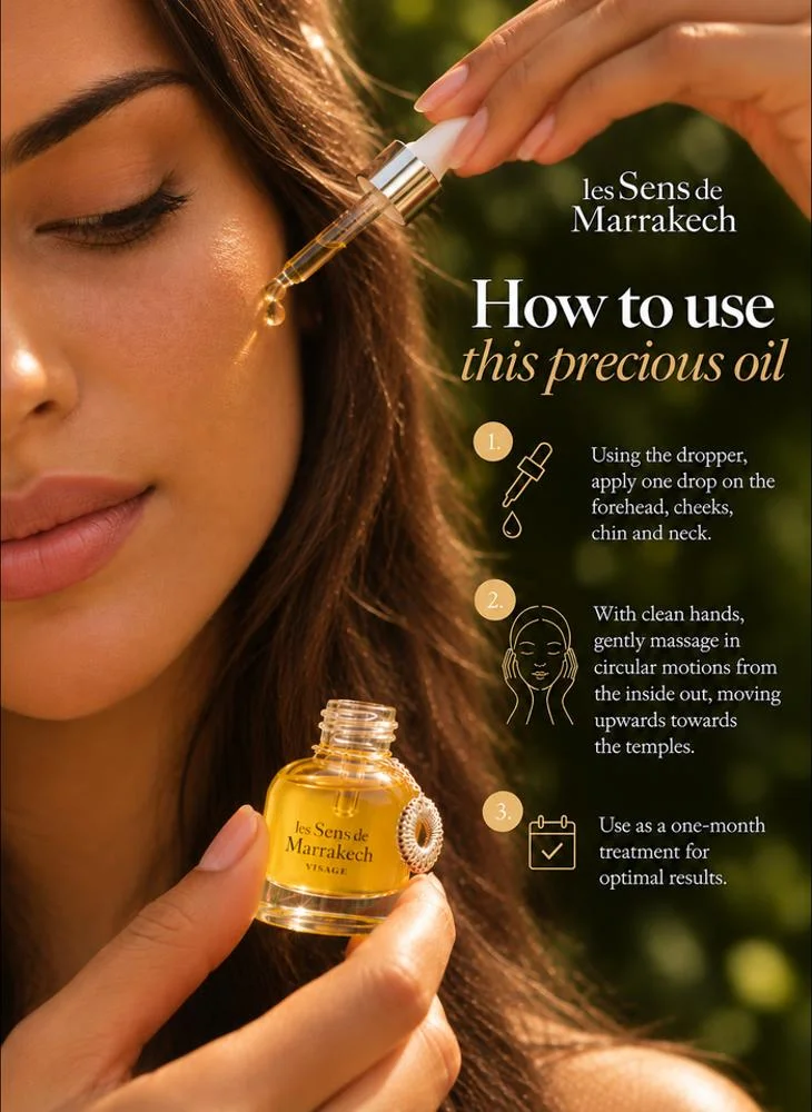 Les Sens De Marrakech  Prickly Pear Seed Oil 10 ml  | Best Price UAE