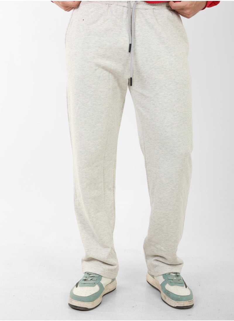 Soft Steps - Sweatpants Melton Relaxed Fit Grey 2XL - Image 1