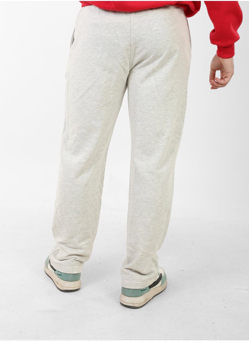 Soft Steps - Sweatpants Melton Relaxed Fit Grey 2XL - Image 1