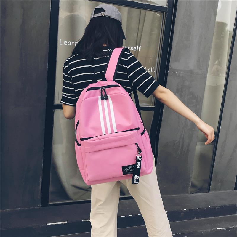 2023 New Backpack Men'S Large Capacity Couple Backpack College High School Student School Bag Campus Travel Backpack - Image 3