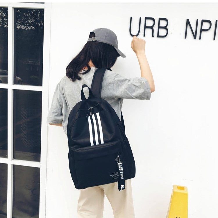 2023 New Backpack Men'S Large Capacity Couple Backpack College High School Student School Bag Campus Travel Backpack - Image 4