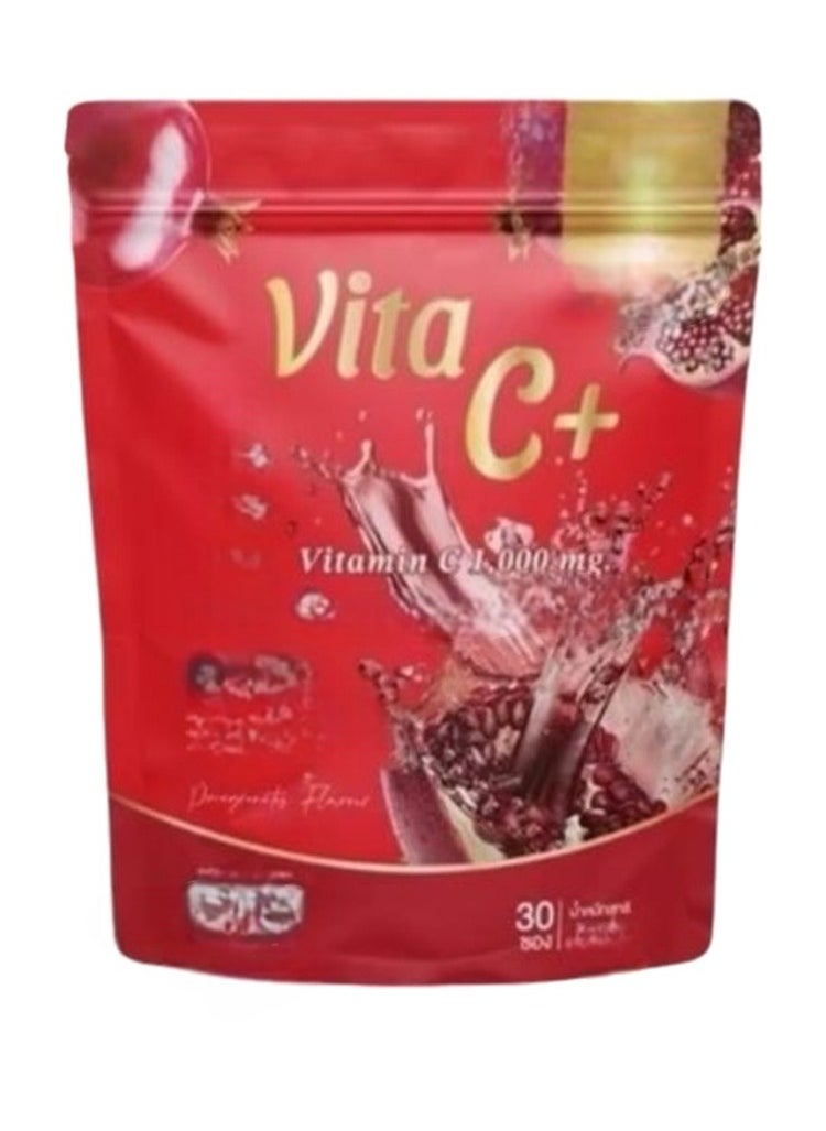 MANEES Manee Vita C+ Vitamin C 1000mg Glutathione – 30 Sachets 