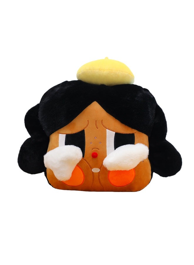 general Cute crying baby girl pillow sofa cushion children's room decoration decoration gift for family and friends - Image 1