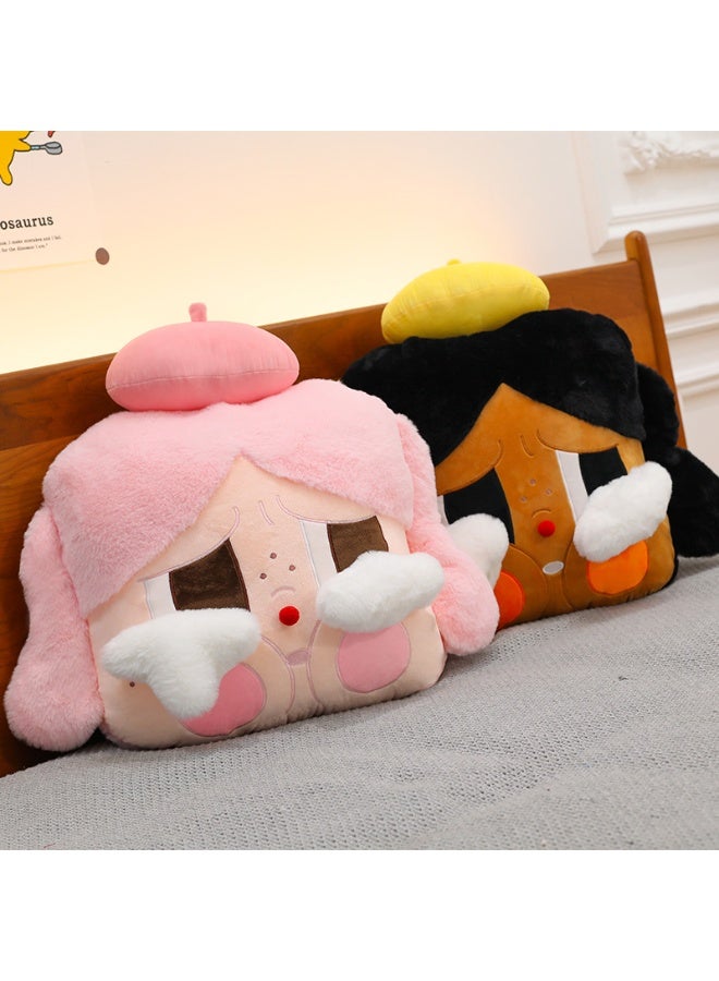 general Cute crying baby girl pillow sofa cushion children's room decoration decoration gift for family and friends - Image 2
