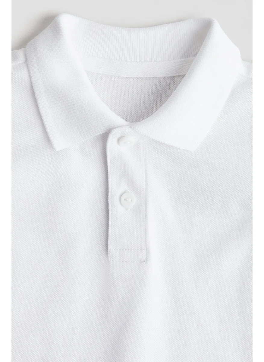 اتش اند ام Cotton Piqué Polo Shirt