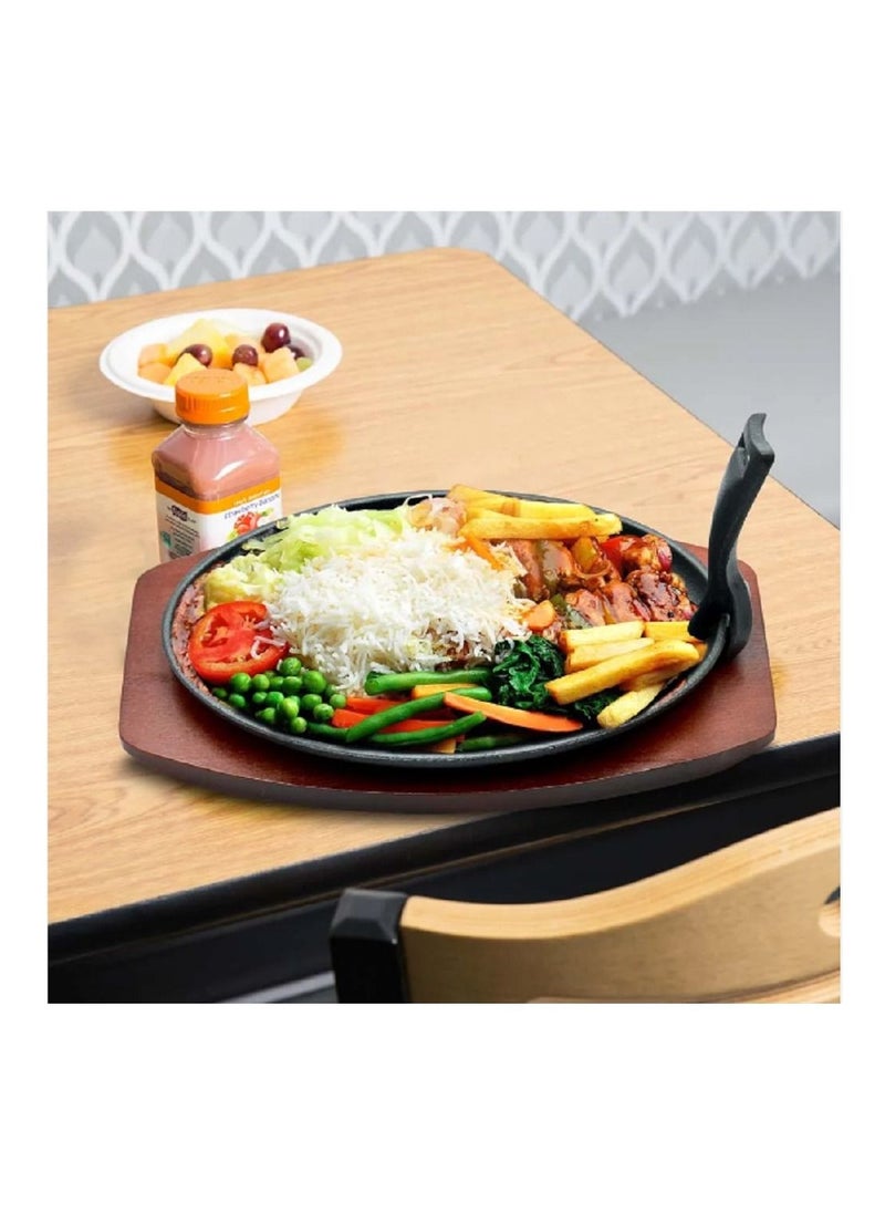 AMM Sizzler Tray With Holder Black  - Image 3