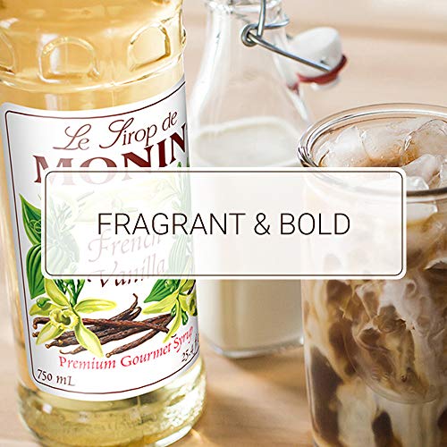 Monin - French Vanilla Syrup, Boxed, Versatile Flavor, Natural Flavors, Great for Coffees, Cocktails, Shakes, and Kids Drinks, Non-GMO, Gluten-Free (1 Liter) - Image 3
