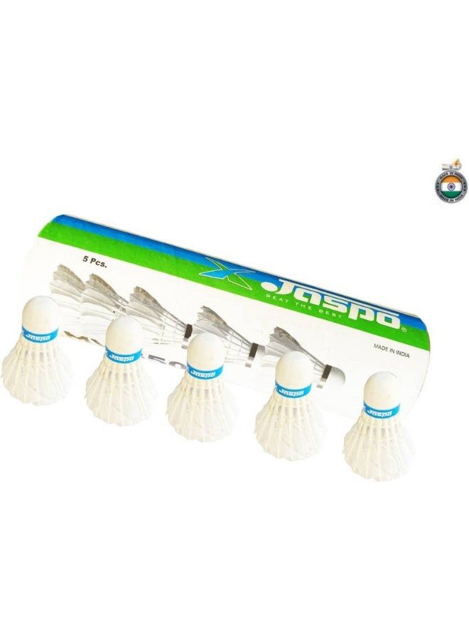 Jaspo Jaspo Core-JS-400( 2Badminton Rackets; 5 feather Shuttlecock:1 Badminton Carry Bag) Badminton Kit - Image 3