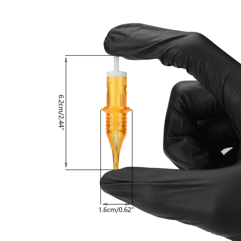 ATOMUS Tattoo Needles Cartridges Disposable 10pcs Tattoo Machine Cartridge Needle Tattoo Tools Kit Tattoo Supplies for Rotary Tattoo Machine Cordless Tattoo Pen - Image 5