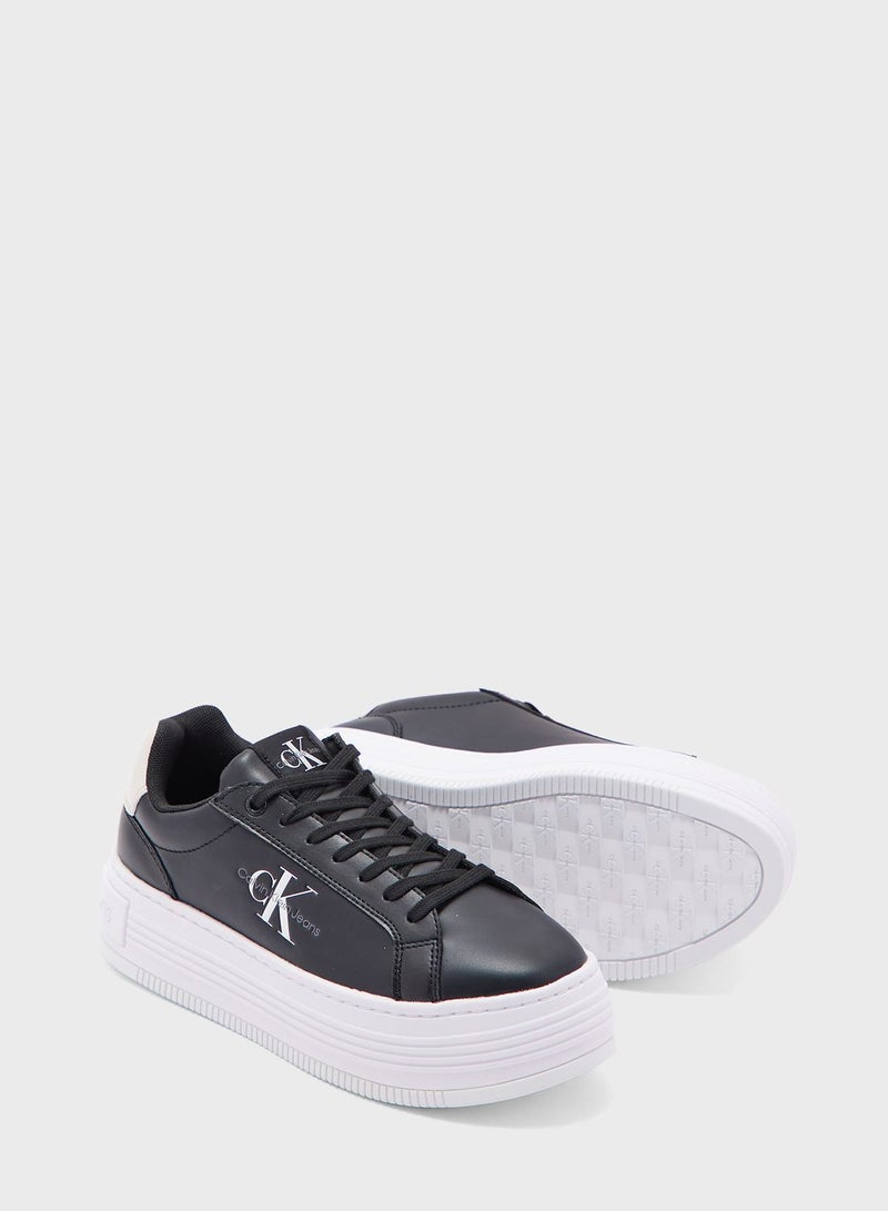 Lace Up Low Top Sneakers