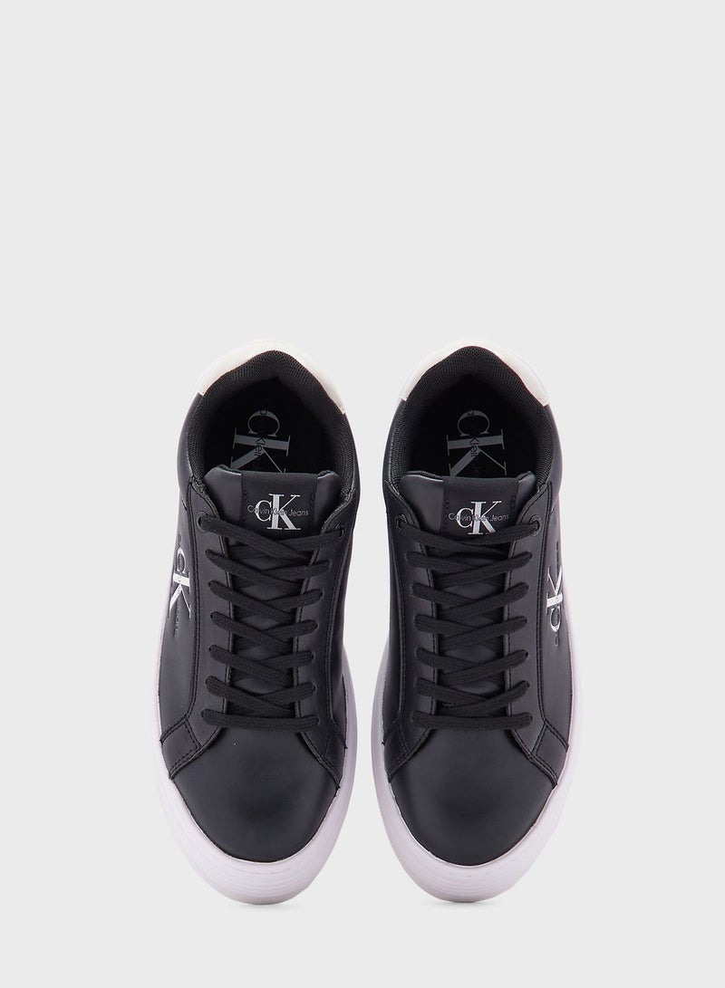 Lace Up Low Top Sneakers