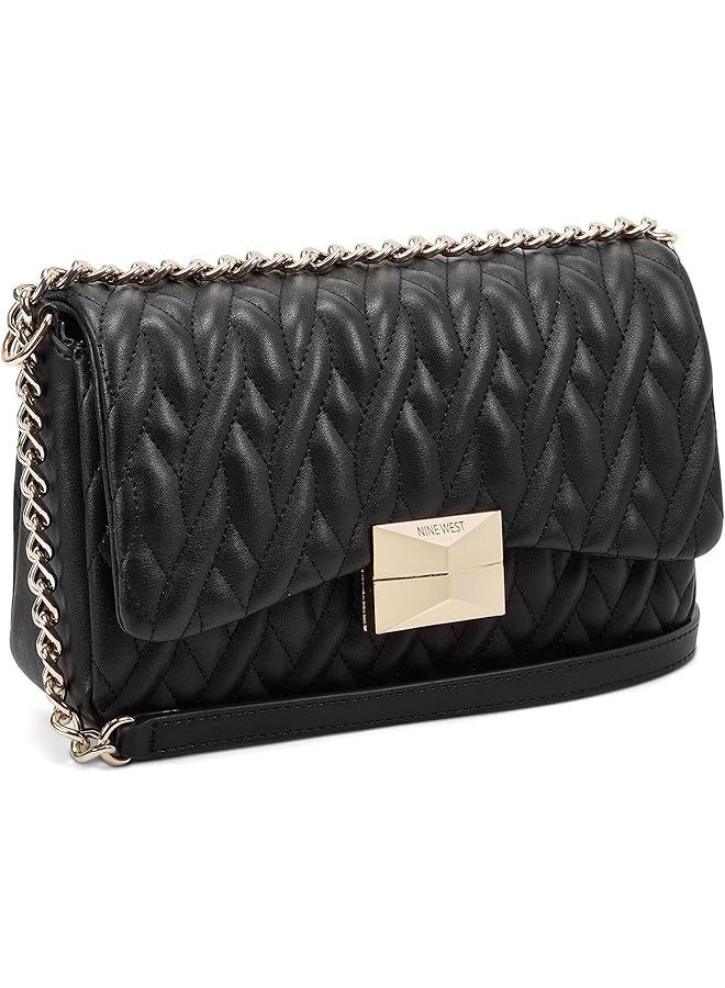 NINE WEST GRACELYN MINI CNVRTBL XBDY FLP BLACK  - Image 2