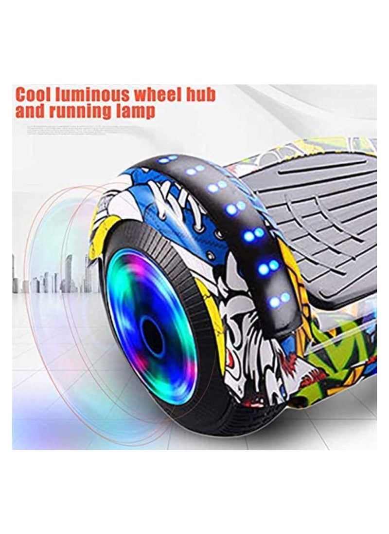 Cool Baby 6.5inch Smart Electric Scooter 2 Wheels Self Balancing Scooter Lithium Battery Hoverboard Balance Scooter with Led Lights best gift for children  - Image 3