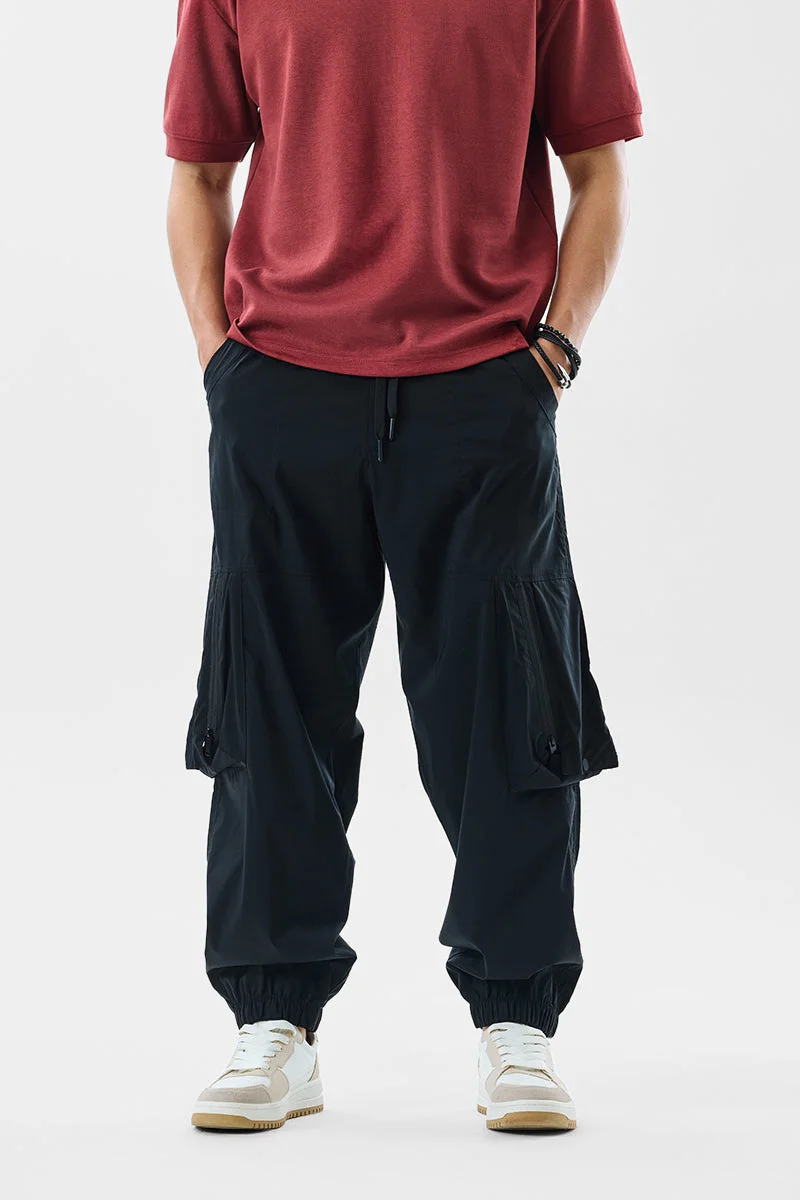 SNITCH بنطلون كارجو بقصة فضفاضة