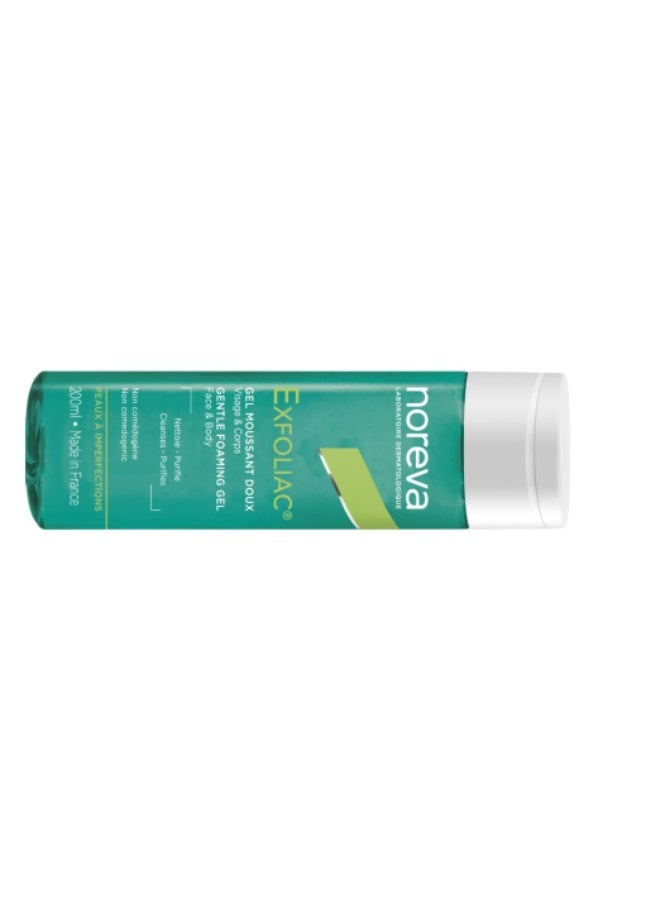 Noreva Exfoliac Gentle Foaming Gel 200ml - Image 2