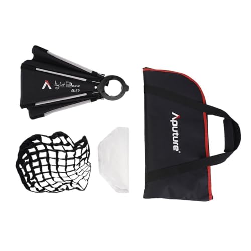 Aputure Light Dome 40 15.75-Inch Circular 8-Corner Design Mini Softbox with ProLock Mount, Reflective Silver Lining, and Quick-Release Latch for Storm 80c - Image 5