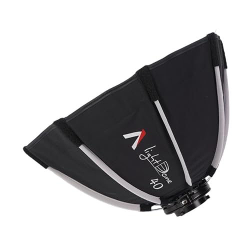 Aputure Light Dome 40 15.75-Inch Circular 8-Corner Design Mini Softbox with ProLock Mount, Reflective Silver Lining, and Quick-Release Latch for Storm 80c - Image 1