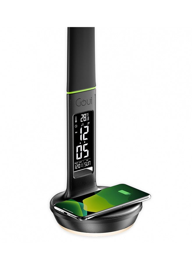 Goui Wireless Qi Timer Night Lamp Qualcomm 3.0 Ports Black - Image 2