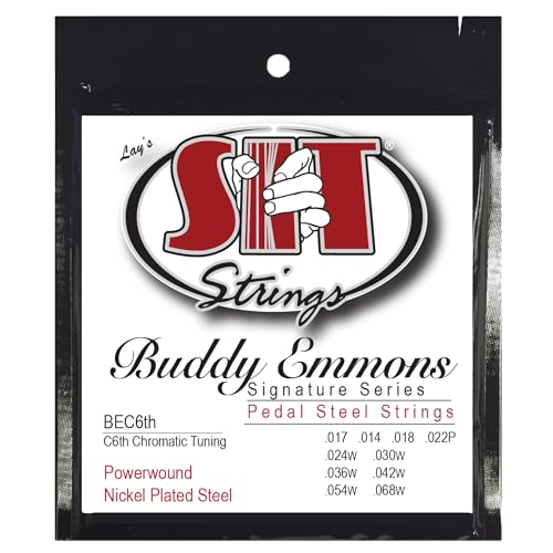 SIT Strings Buddy Emmons Pedal Steel Strings Nickel (S.I.T.), C6th Tuning, BEC6th - Image 1
