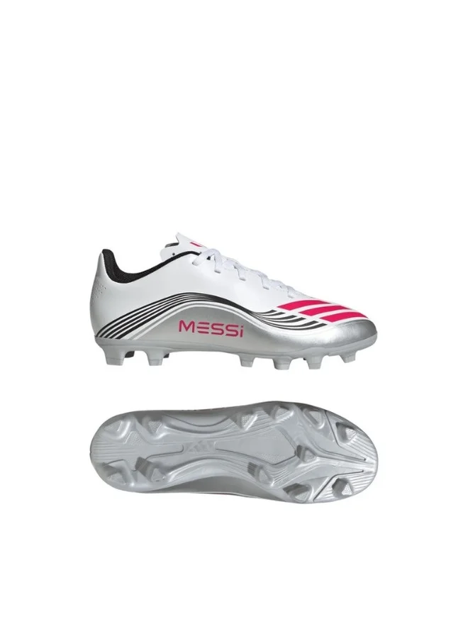 Adidas F50 Messi Club Fg/Mg J U White Football/Soccer Shoes For Kids
